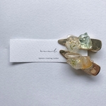 鉱石hair clip  set