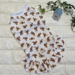 犬服　新柄『クールクロスニットのワンピース』　蚊よけ 接触冷感　クール　ひんやり　UVカット　夏　わんこ服　かわいい　オーダー　