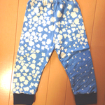 スムースニットのストレッチレギパン