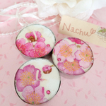 再販＊桜柄ミニキャンドルセット