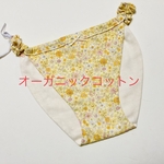 オーガニックコットン　ふんどしパンツ　マシュマロイエロー