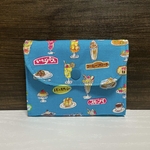 昭和レトロ柄のカードケース《昭和ノスタルジア・純喫茶マリンブルー》