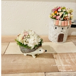 《再販》＊＊ハリネズミ🦔フラワーポットminiサイズ登場＊。・＊