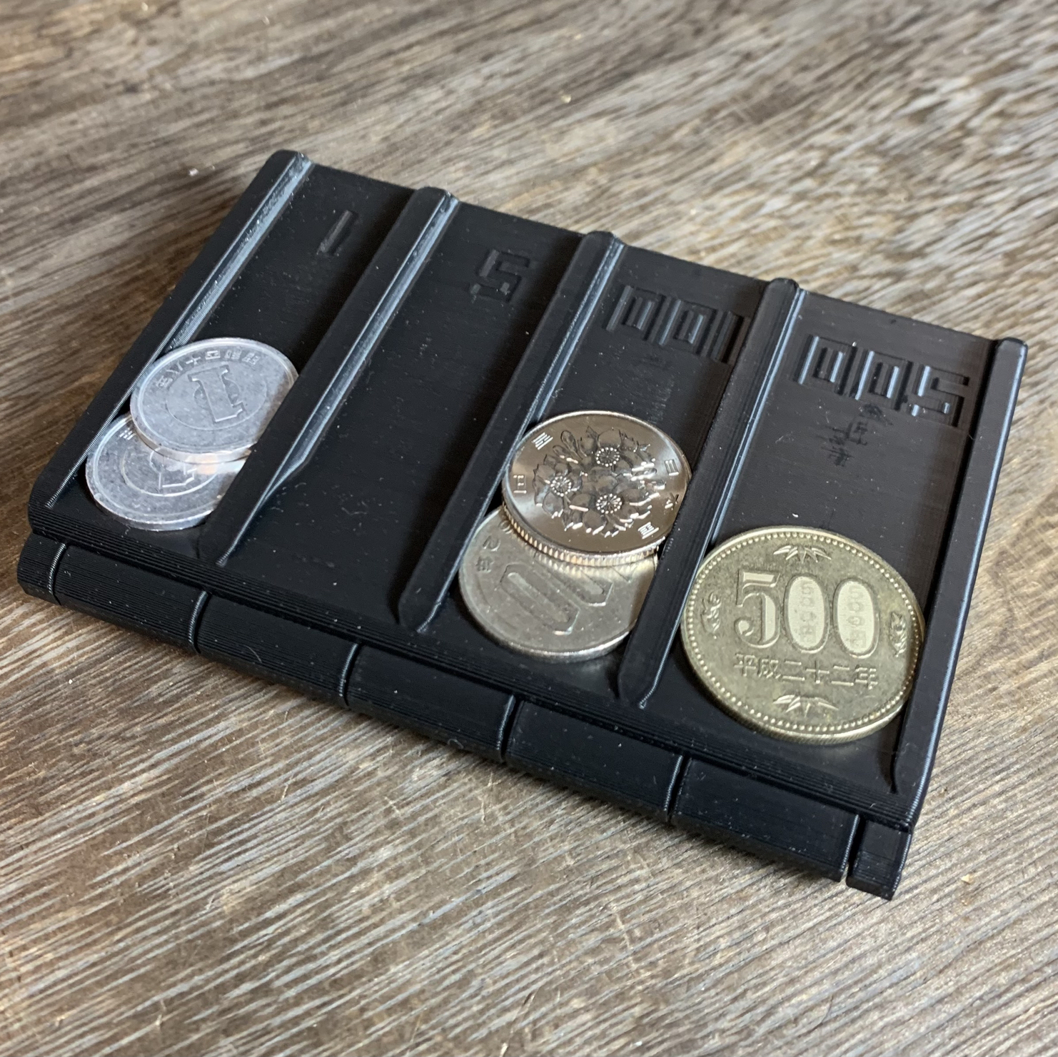 受注生産】【送料無料】コインホルダー&カードポケット付き財布