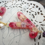 お花Ｙ　キーチャーム（オーダー作品）