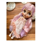 ピンクのスクエアネックのワンピース☆ネオブライスアウトフィット
