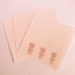 gingham bear ♡ メモ 30枚