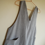 エプロンドレス　ウエストギャザー