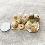 ミニチュアフード くまパン詰め合わせ