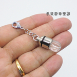 小さな銀のソケットランプ★白色LED・10mmメロン型★極小ボタン電池AG1（LR621）×3個内蔵、配線不要、電池交換可能★光るミニチュア★裸電球・LEDライト1灯・ドールハウス