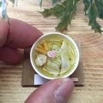 ワンタン麺 ミニチュア