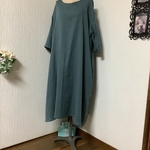 ダブルガーゼ　ゆったりワンピース💕