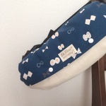 再18販♡北欧風♡大人可愛い♡リボンちょうちょ×生成り♡エルゴリバーシブルカバー♡14