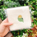 刺繍タオル【オーガニックコットン100%】