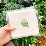 刺繍タオル【オーガニックコットン100%】