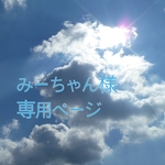 みーちゃん様専用ページ