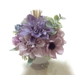 小さな真珠の涙   (仏花ミニ)        造花、仏壇、お供え、お盆、お彼岸