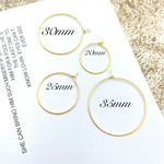 50piece/gold no.822 ワイヤー