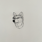 ＊chiemi_kunibu 様専用＊ ワイヤーアート・柴犬