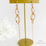 再* ツイストロングピアス/イヤリング