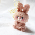 お花とうさぎさん