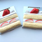 ショートケーキのミラーデコ