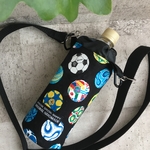 ワールドサッカー＊北欧＊水筒カバー＊保冷ペットボトルカバー＊サーモスハンドメイド