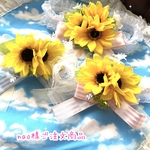 オーダー💖ひまわりシュシュ🌻