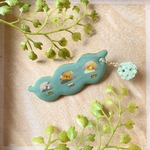 枝豆窓からオカメさん＊brooch