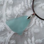 （再）シーグラスのネックレス・チョーカー