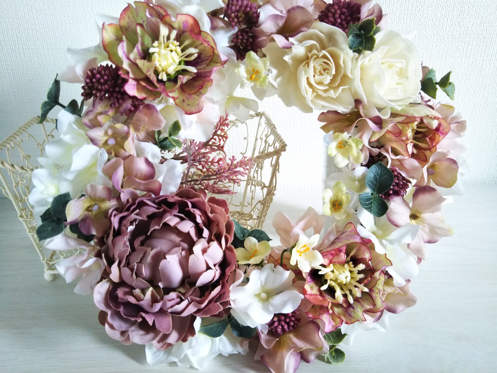 造花リースの人気通販 | minne 国内最大級のハンドメイド・手作り通販 ...