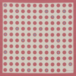 風呂敷　お弁当包み  Kotoima　マメバナ　綿100％　50cmx50cm