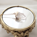 【crystal×14gold】 水晶ネックレス　quartz
