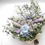 紫陽花のドライフラワーブーケ 
