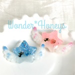 恋が叶う✩⃛ೄ 羽根キャンディブローチorペンダント໒꒱*