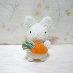 うさこさんとにんじん　小さいぬいぐるみ
