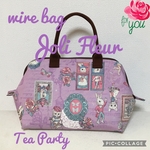 ジョリーフルール  Tea Party 保冷保温ワイヤーバッグ