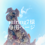 [miring7様専用ページ] ミニチュアシュナウザー　グリーン✖︎イエロー系
