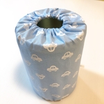 ぽっとん落とし　ミルク缶カバー【くるま柄】