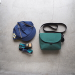 new! 帆布フラップショルダーS　グラスグリーン