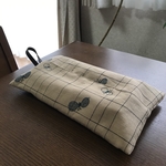 ティッシュカバー✳︎壁掛けタイプ✳︎ミナペルホネン choucho ベージュ  チェック