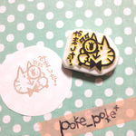 [再販]ねこ＊みました＊はんこ