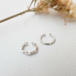 silver925　イヤーカフ  重ね付け   シンプル  シルバー 〔金属アレルギー対応〕