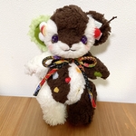 ましゅまろ様専用ページ あんみつちゃん クリームあんみつ テディベア ぬいぐるみ 和風
