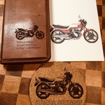 【mikbear3様専用品】CBX400F オリジナルiPhone XRケース