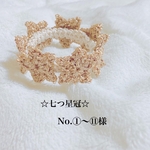 ☆七つ星冠☆No.①～⑪様🦔