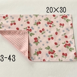 【再販】小さめランチョンマット(リバーシブル・20×30)y3-43