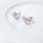 sweet heart 【gold honey】grape ピアス 