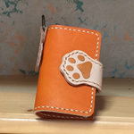 革のキーケース