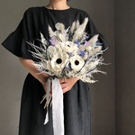 chanshi31様専用　セミオーダー　アネモネブーケとブートニア